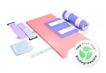 XODUS MEDICAL 40687 Pink Pad XL Trendelenburg Patient Positioning Kit, Case of 3 Kits