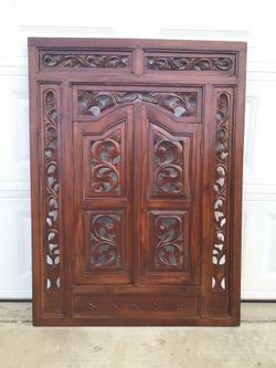 Wood carved  decor