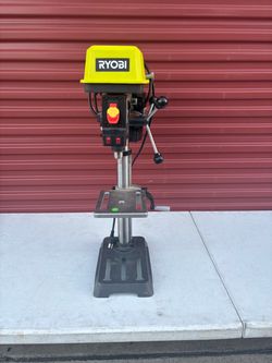RYOBI 10 in. 5 Speed Drill Press with EXACTLINE Laser Alignment System