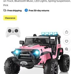  Car with Remote Control