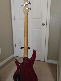 Ibanez bass red