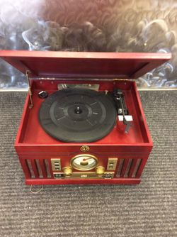Electro brand turntable/cd player/radio/tap deck