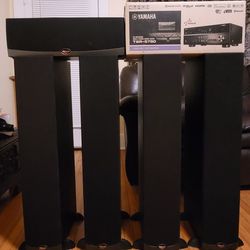 Complete Home Theater Klipsch Yamaha