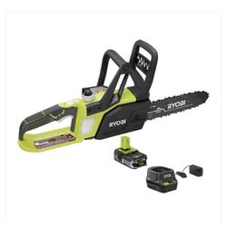 RYOBI

ONE+ 18V 10 in. Battery Chainsaw with 1.5 Ah Battery and Charger

