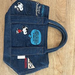 Joe Cool Snoopy Denim Bag 