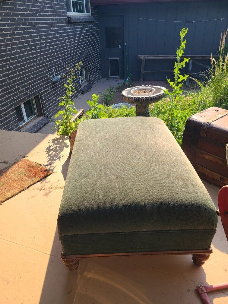 Free Large Green Ottoman!!