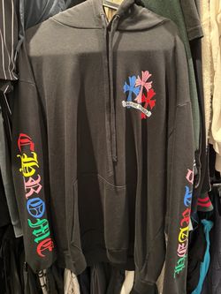 Chrome Heart Hoodie Multi Color Cemetery
