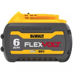 DeWalt FLEXVOLT 20V/60V MAX Lithium-Ion 6.0Ah Battery (DCB606)