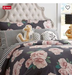 Pottery Barn The Emily Meritt Bed Of Roses Duvet Cover only
