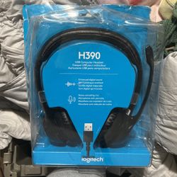 Logitech - H390 Clearchat Comfort Over Ear / Mic - USB Headset