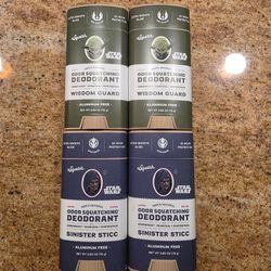 Dr. Squatch Star Wars Sinister Sticc and Wisdom Guard Deodorant Bundle