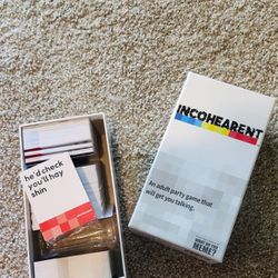 INCOHEARENT Adult Party Game 