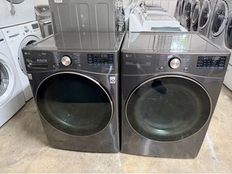 ⛩️🌄LG thinQ washer and dryer electric nice set⛩️🌄