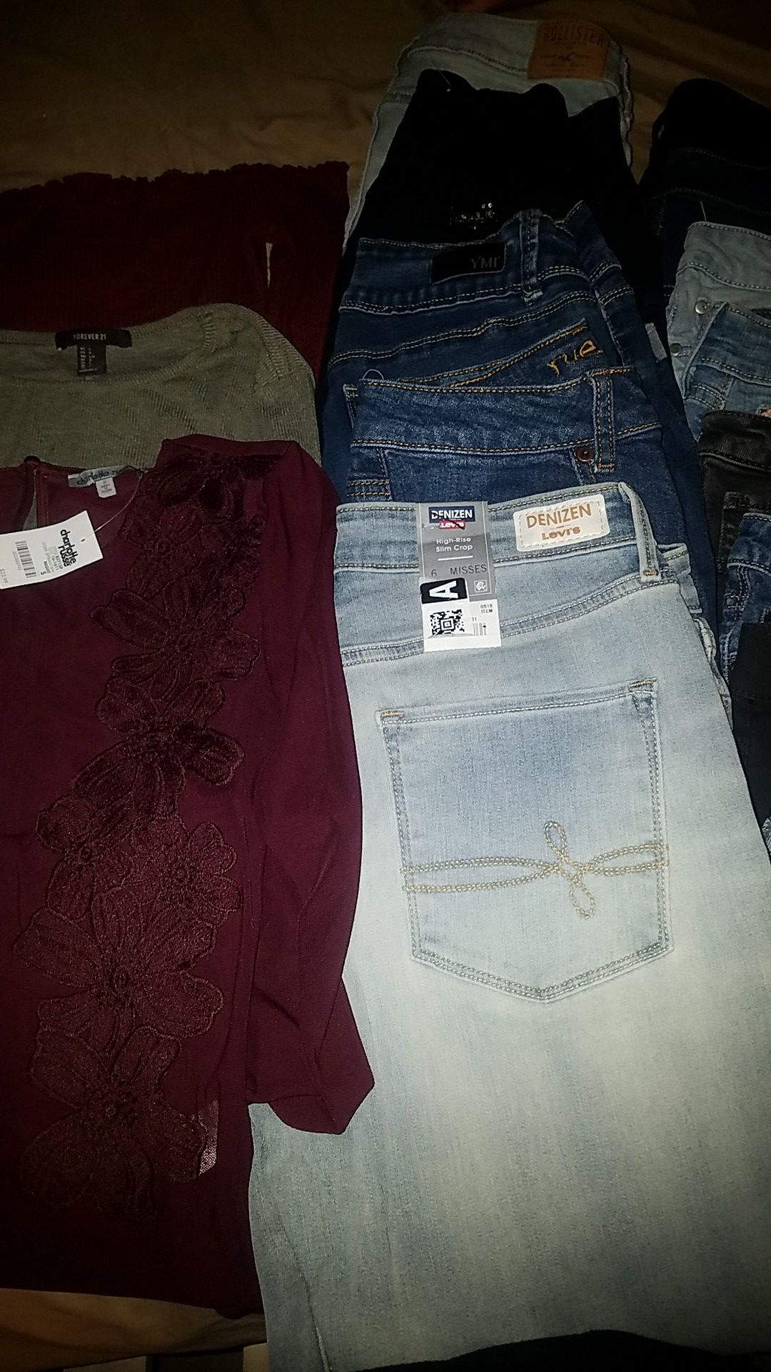New/used women clothes