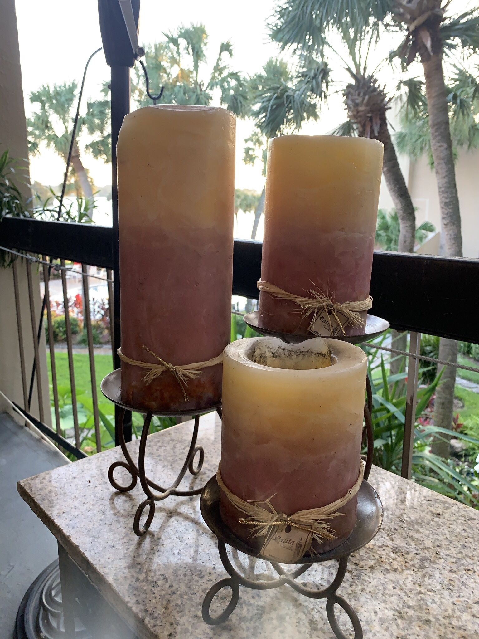 Pillar Candles (3 Total)