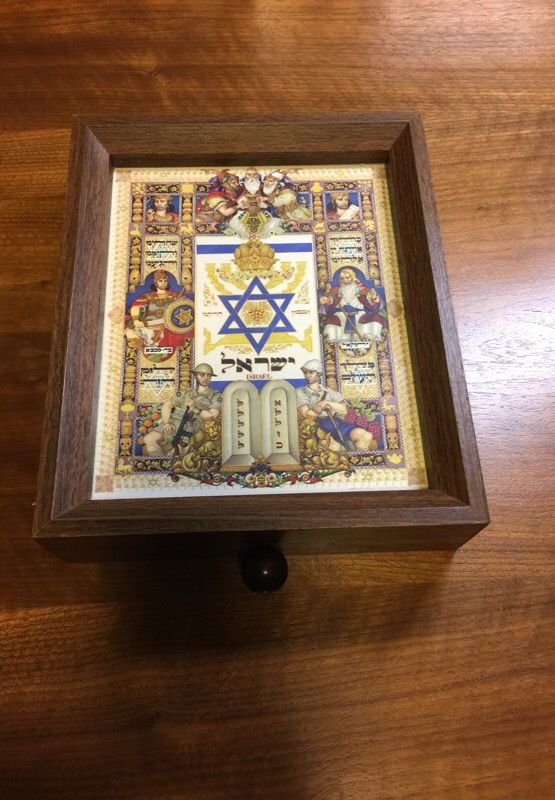 Rare Vintage Jewish Thorens music box