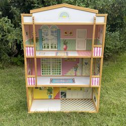 Life size wooden dollhouse