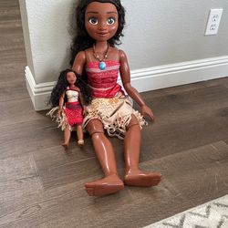 Big & Small Moana Dolls