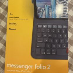 Brand New Messenger Folio 2 Keyboard/case