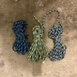 3 50 Ft Corded Ropes