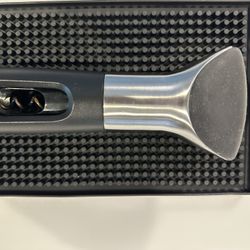 Oxo Steel Corkpull Wine Opener Black w/Foil Cutter 