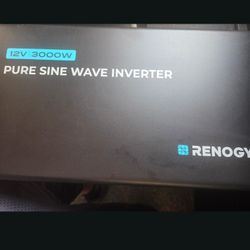 Renegy 3000 Pro Pure Swine Wave Inverter W/ Controller