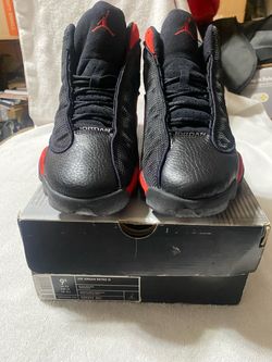 Size 9.5M Air Jordan Retro 13 Black True Red Size 9.5