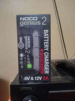 NOCO Genius 2 Battery Charger and Maintainer