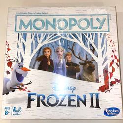 New Sealed - Monopoly Disney Frozen 2 Board Game