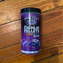 Omega One Small Cichlid Pellets + Super Color (sinking)