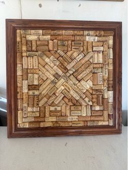 Handmade Wine Cork board