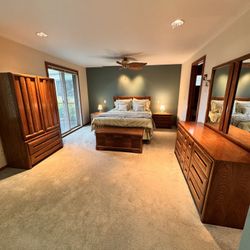 1970S Lane Altavista Mid-Century Modern Full Bed Set