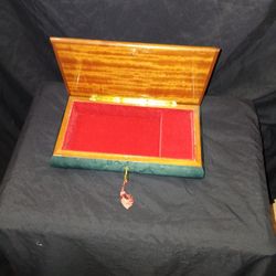 Vintage Musical Box With Key