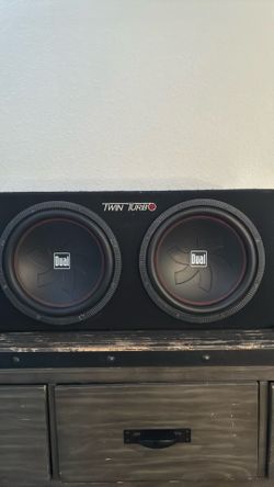 12 inch dual electronic sbx212i