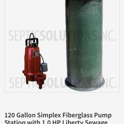 Septic Tank 120 Gallon New