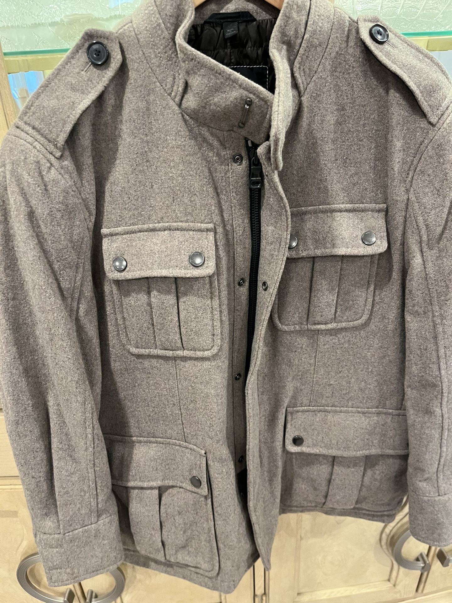 Grey Hugo Boss Jacket