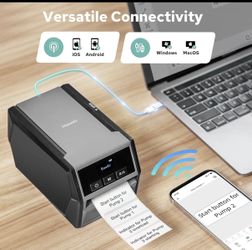 D50 Heavy-Duty Industrial Desktop Label Printer/ Maker 2" Head  2600mAh 1.97" W