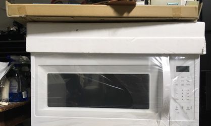 Whirlpool over the stove microwave