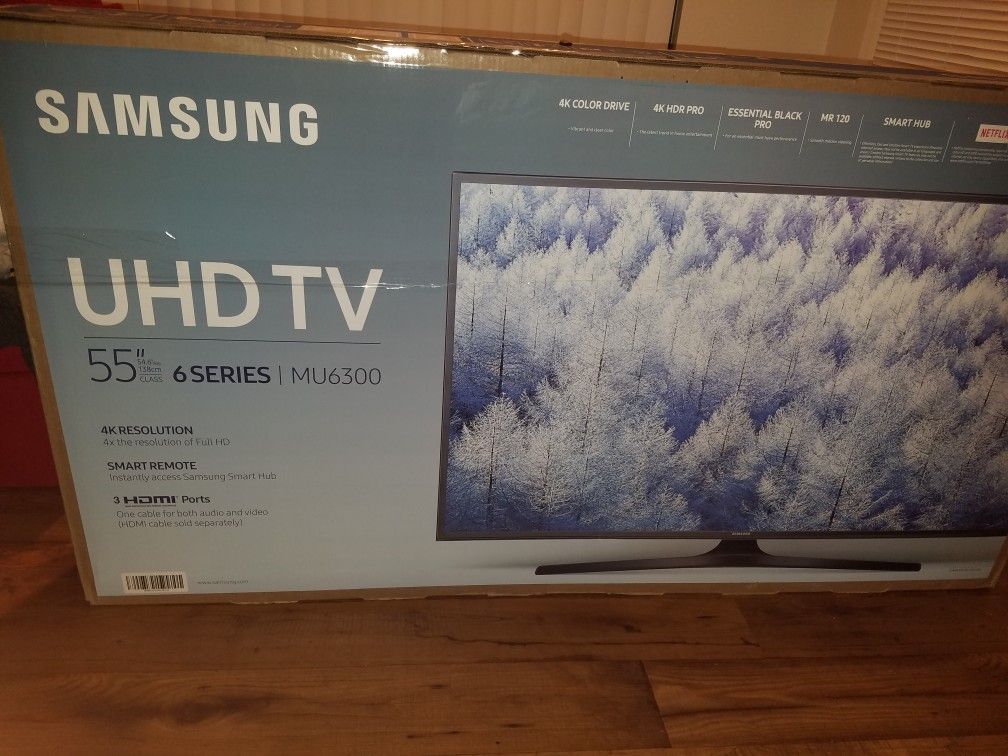 55 inch Samsung smart 4k tv