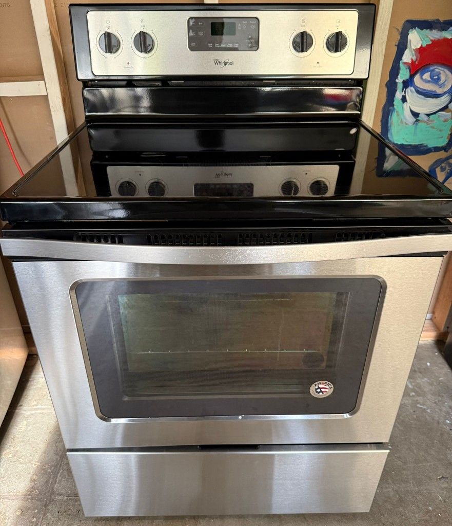Whirlpool Stainless Steel Stove