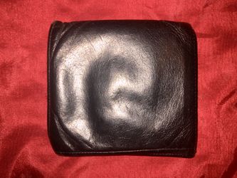 BUFFALO CALF VINTAGE BROWN LEATHER MENS WALLET