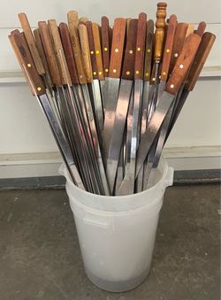 Alpine Cuisine Skewers For Restaurant Commercial Stainless Steel (70 Skewers)