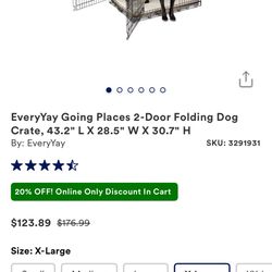 X-large Crate And Dog Pen 