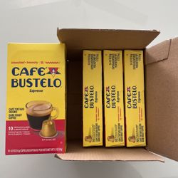 Café Bustelo Aluminum Espresso 40 Capsules