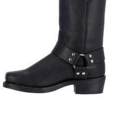 New Mens Leather Boots Size 13