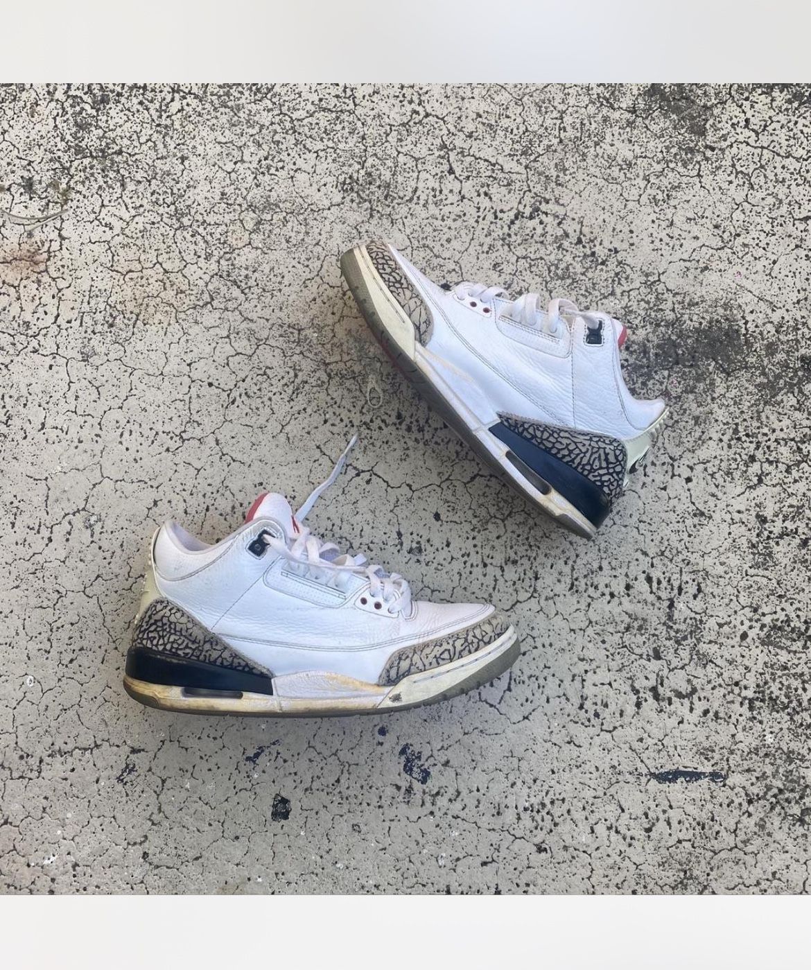 Jordan 3 White Cement