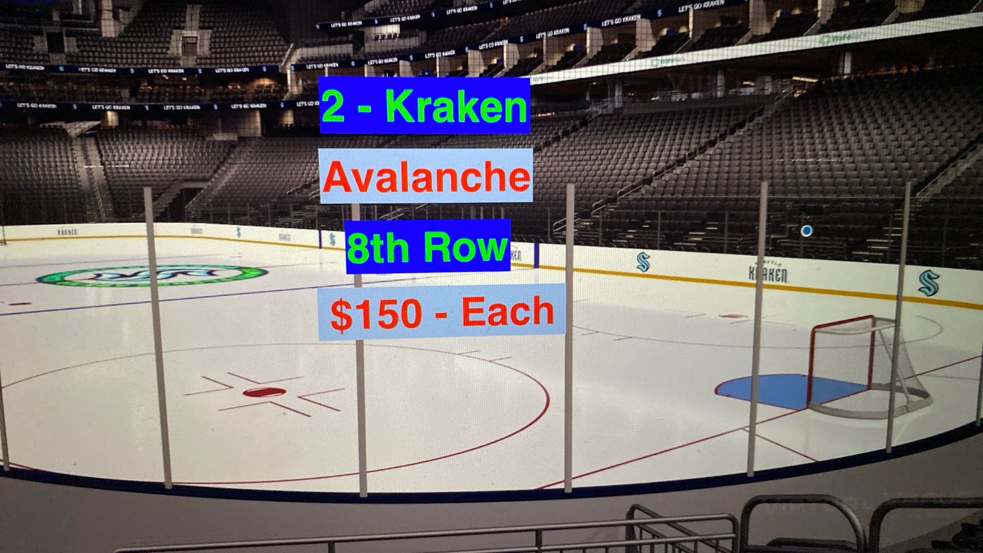 Kraken Avalanche Tickets 