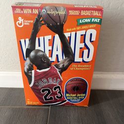 Michael Jordan 1998 Wheaties Box