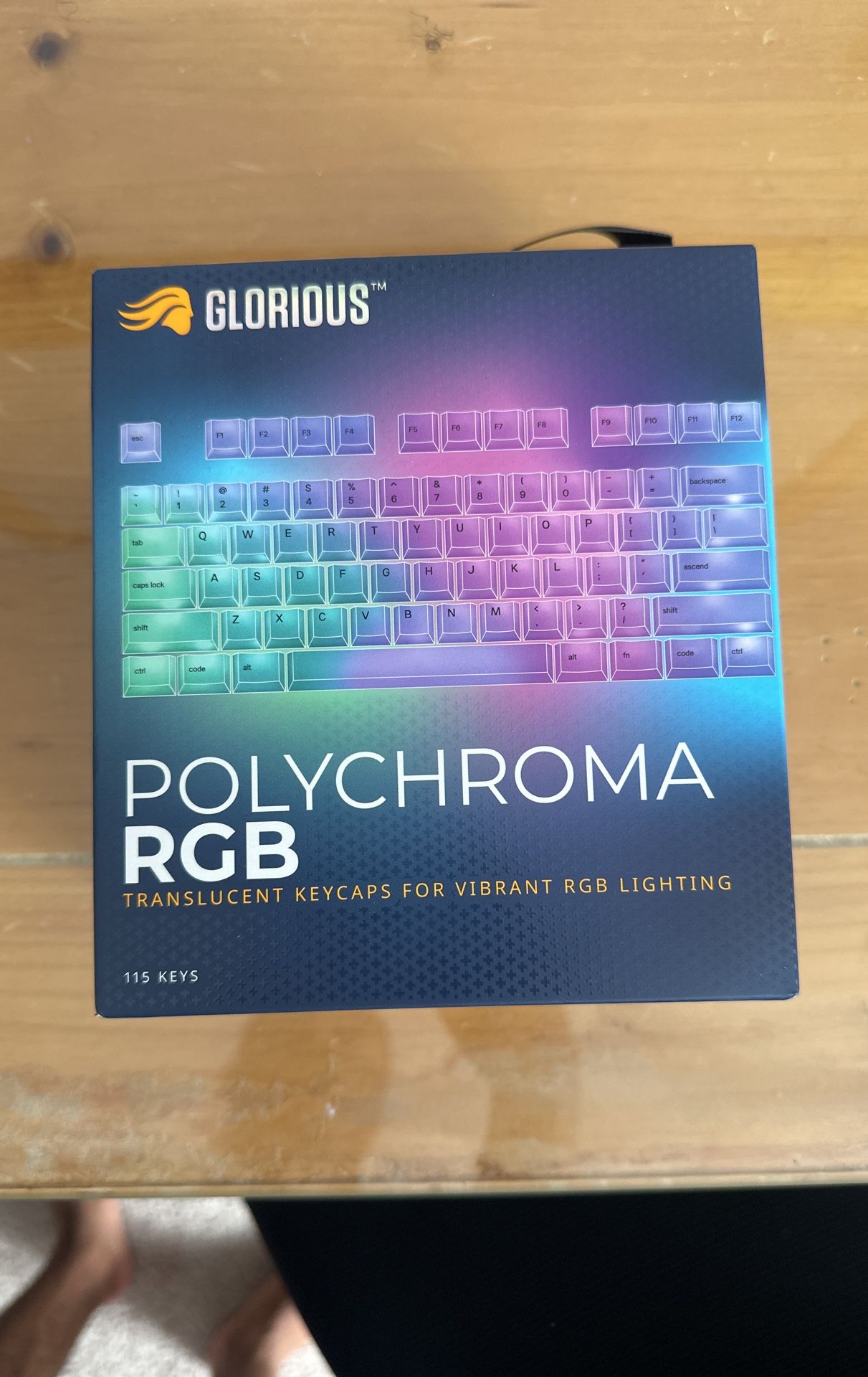 Translucent RGB Key Caps (Never Opened)