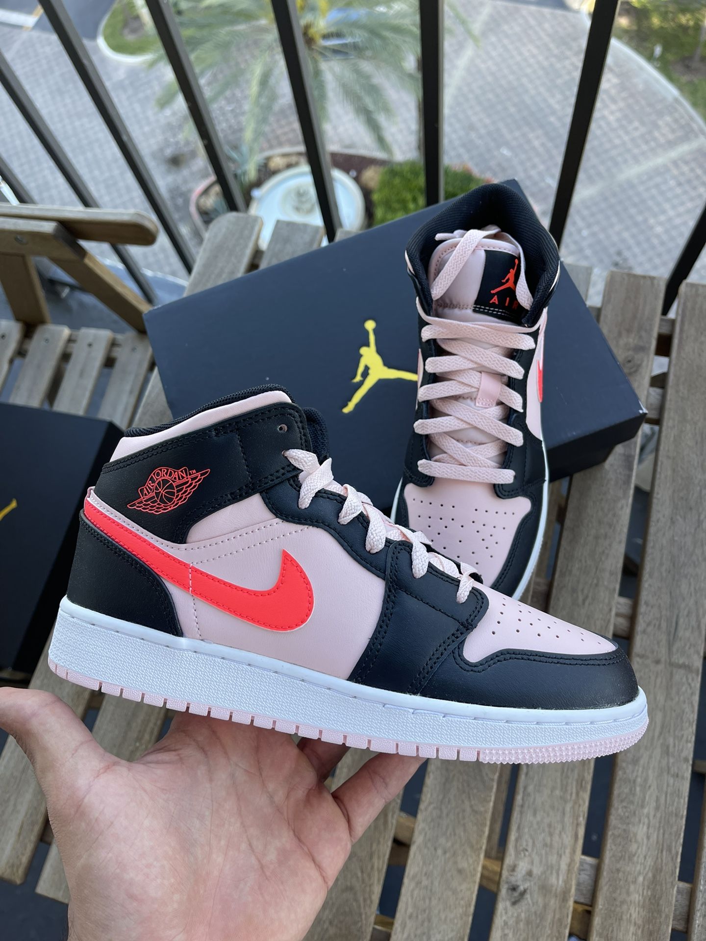 Jordan Mid Rose Pink Size 6Y